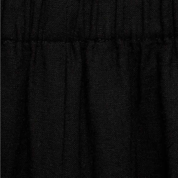 Mango Wide leg Linen Crop Pants size: M - Picture 7 of 11